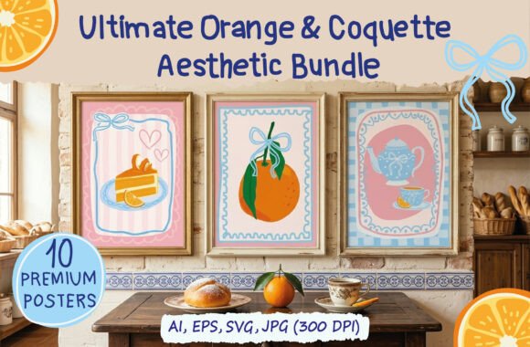 Curating a Coquette Citrus Gallery Wall: A Guide to the Orange Orchard Aesthetic