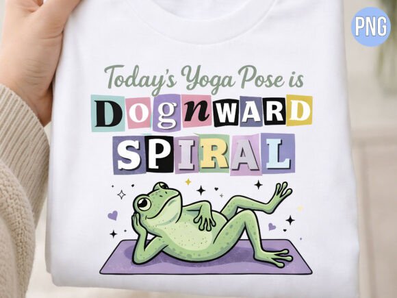 Elevating Creative Projects with the Mental Health Frog Yoga Meditate PNG