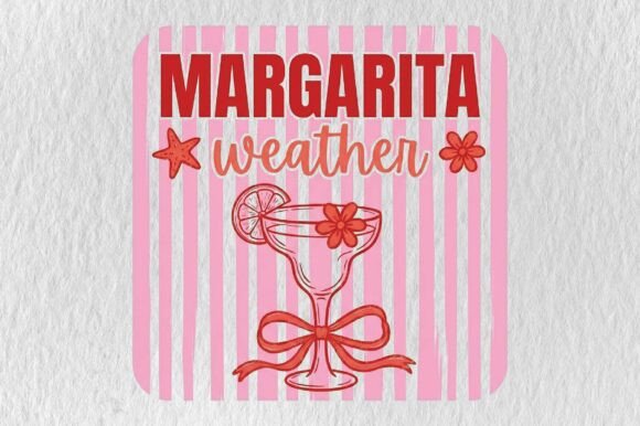 Enhancing Summer Product Lines with Cute Pink Cocktail Sublimation Designs