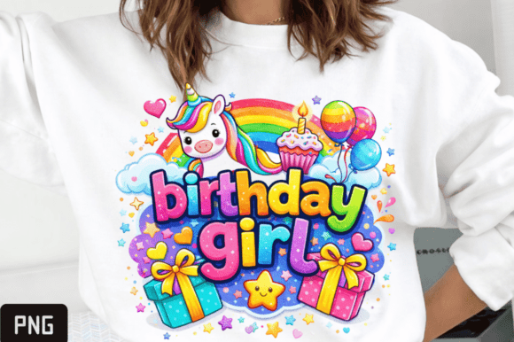 Faux Yarn Coquette Birthday Girl Bow PNG