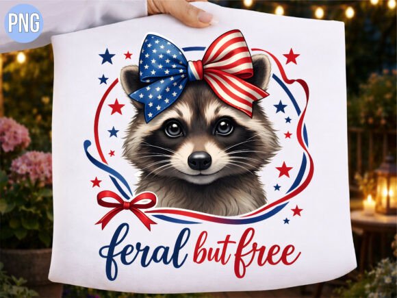 Integrating the Feral but Free Patriotic Raccoon PNG into Your Creative Workflow