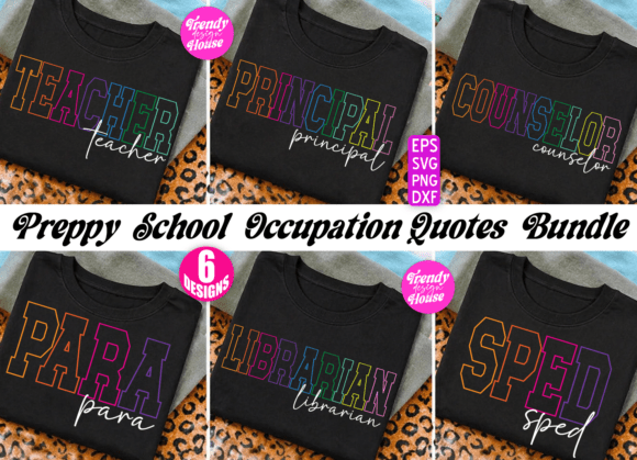 School Occupation PNG Bundle for Teachers