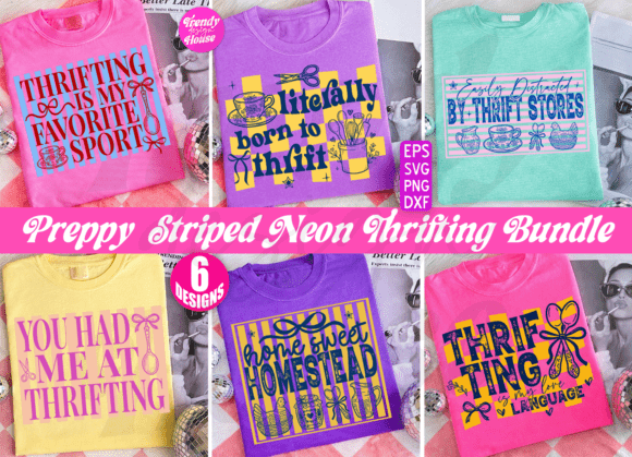 Unlocking Creativity with the Preppy Thrifting SVG Bundle and Grandma Core Designs