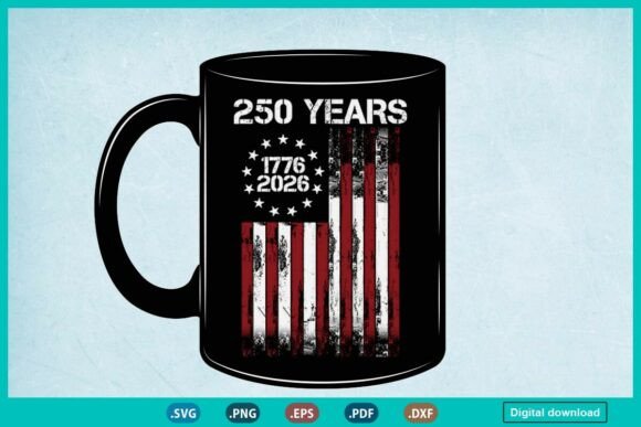 Vintage 250th Independence Day SVG Guide